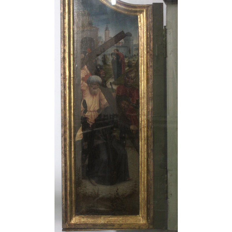 detail of a Flemish tryptic of the 15th century