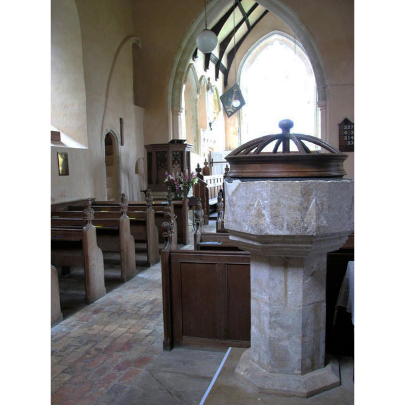 in the context of the nave, looking east towards the chancel