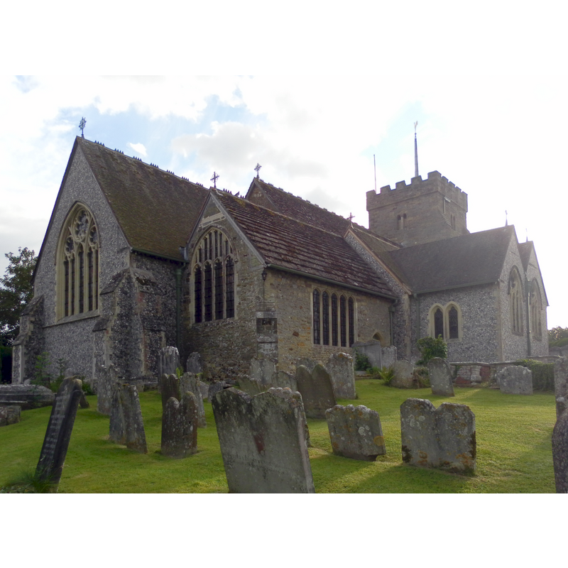 EXT NE digital photograph taken 7 August 2011 by The Voice of Hassocks [http://en.wikipedia.org/wiki/File:St_Peter%27s_Church,_Henfield_%28NHLE_Code_1027400%29.JPG] [accessed 30 October 2012]
FONT digital font taken 9 July 2004 by Mark Collins [www.roughwood.net/ChurchAlbum/WestSussex/Henfield/HenfieldStPeter2004.htm] [accessed 30 October 2012] OK
FONT CRSBI B&W photograph in the CRSBI [www.crsbi.ac.uk/search/county/site/ed-sx-henfi.html] [accessed 30 October 2012] NO PERMIT