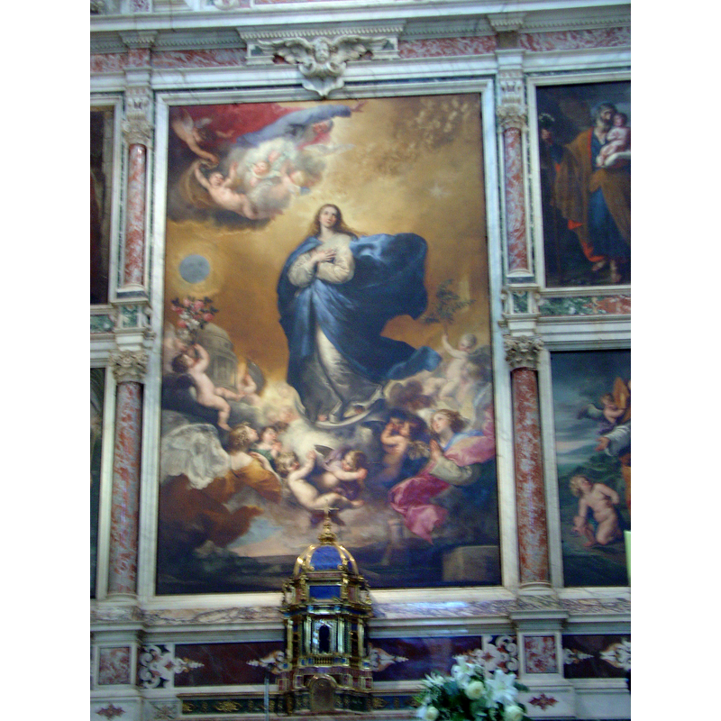 retable painted ca. 1635-6 by José de Ribera y Cucó (1591-1652), aka Jusepe de Ribera and better known as 'Lo Spagnoletto'