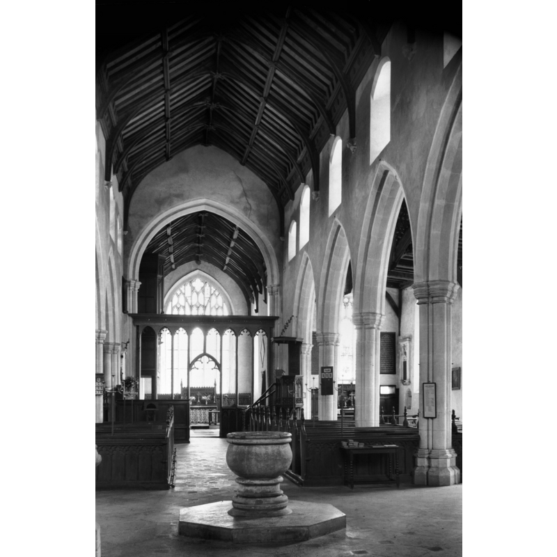the font in the foreground (west end)