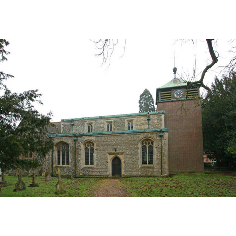 the restored church in 2011