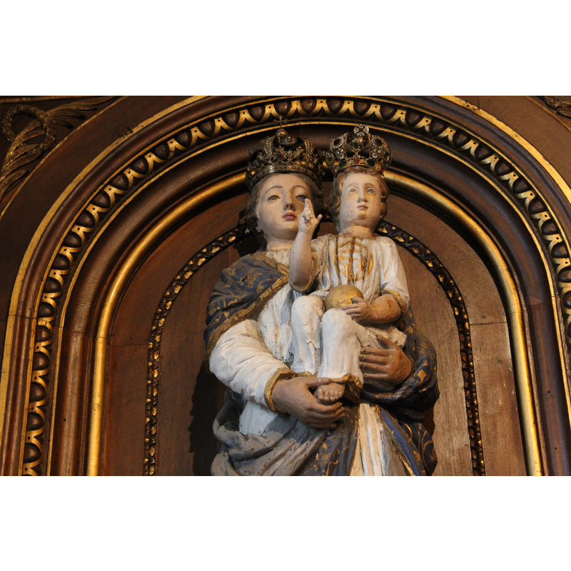 north aisle altar dedicated to Our Lady of Beauport