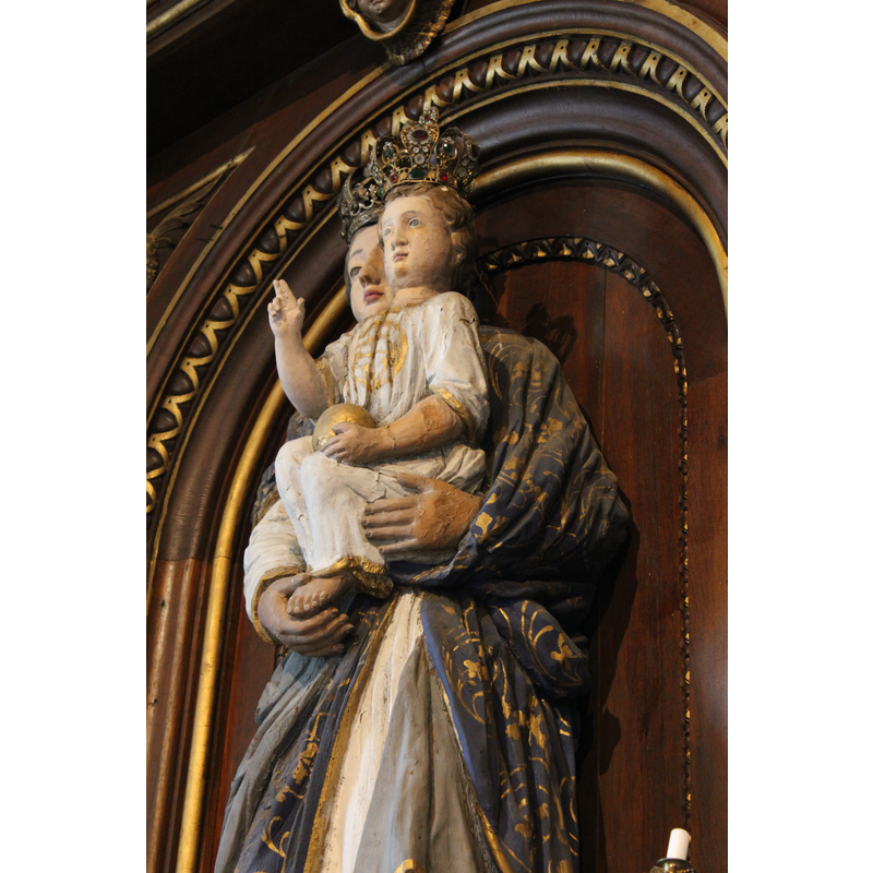 north aisle altar dedicated to Our Lady of Beauport