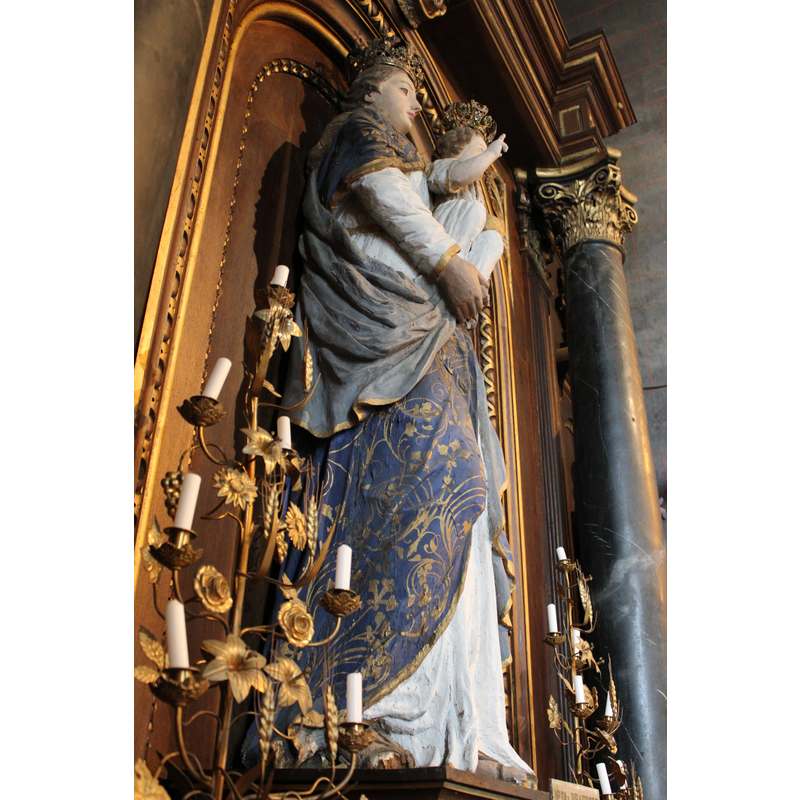 north aisle altar dedicated to Our Lady of Beauport