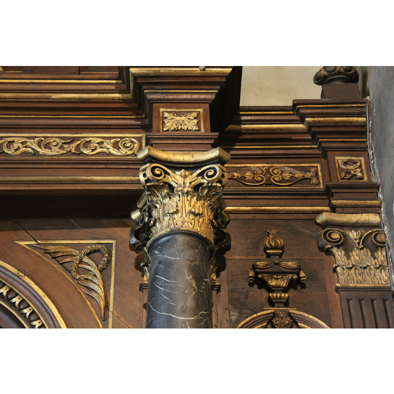 north aisle altar dedicated to Our Lady of Beauport