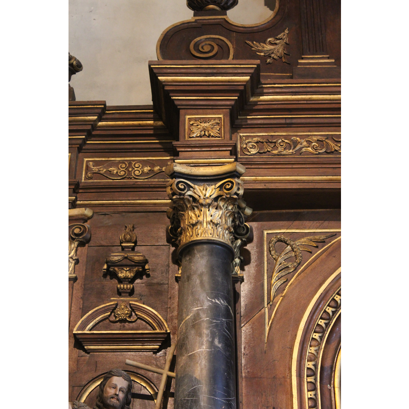 south aisle altar dedicated to St. Anne
