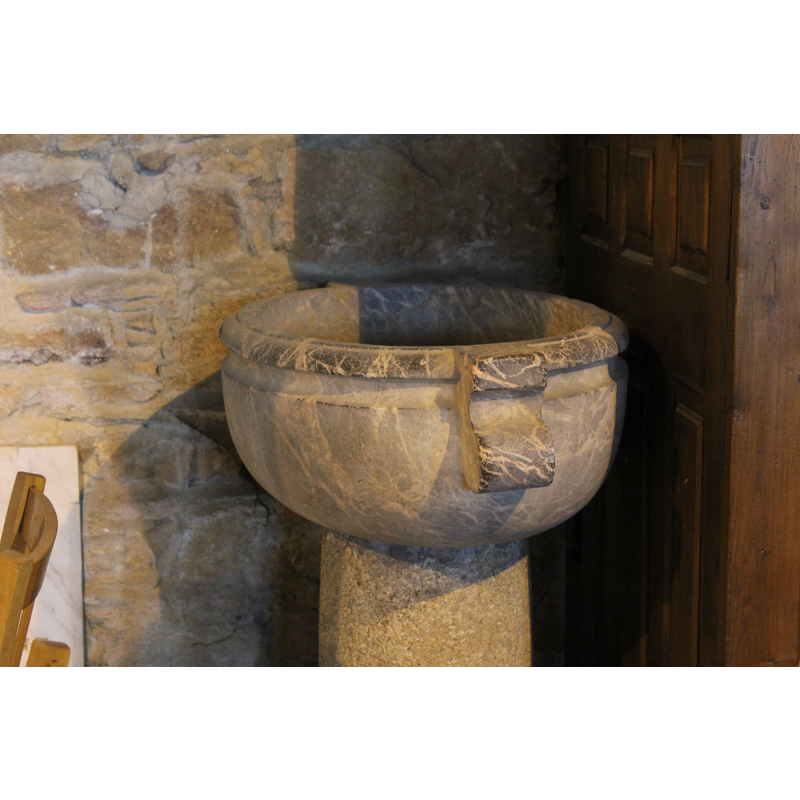 the second stoup in this church [cf. FontNotes]