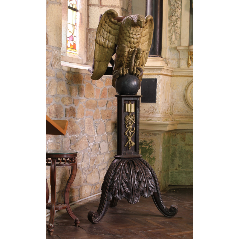 18thC (?) eagle-type; said to have been imported from England
