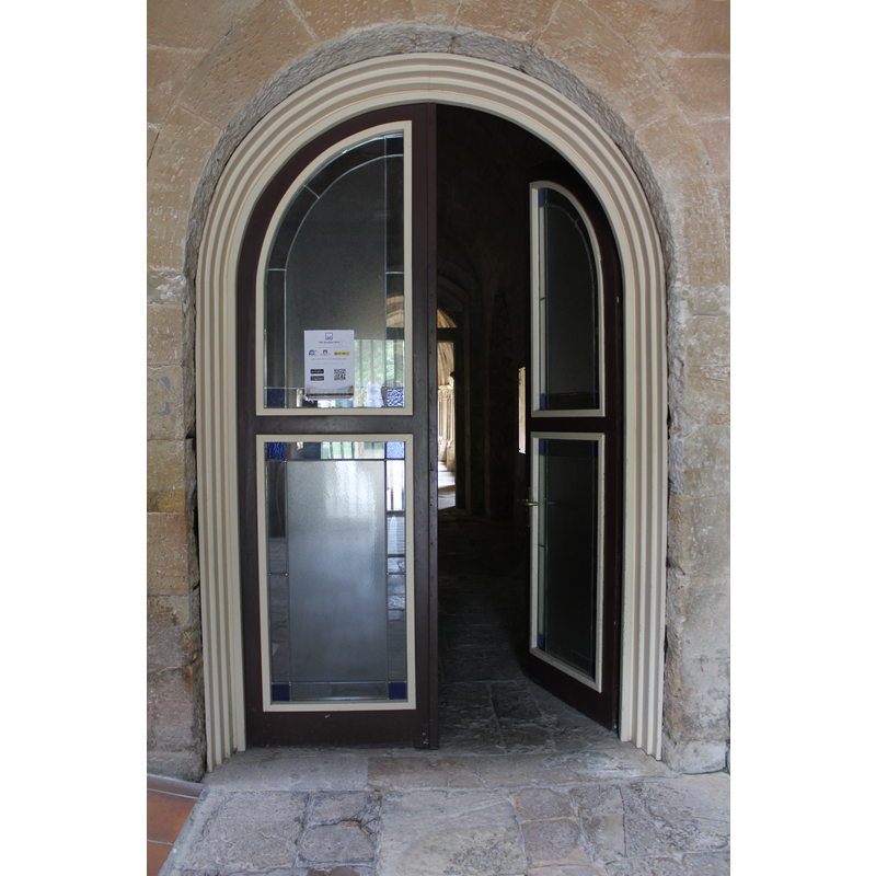 door to the chapter house, cloister, etc.
