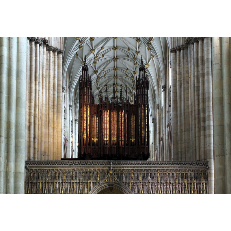 the King's Creen and the organ