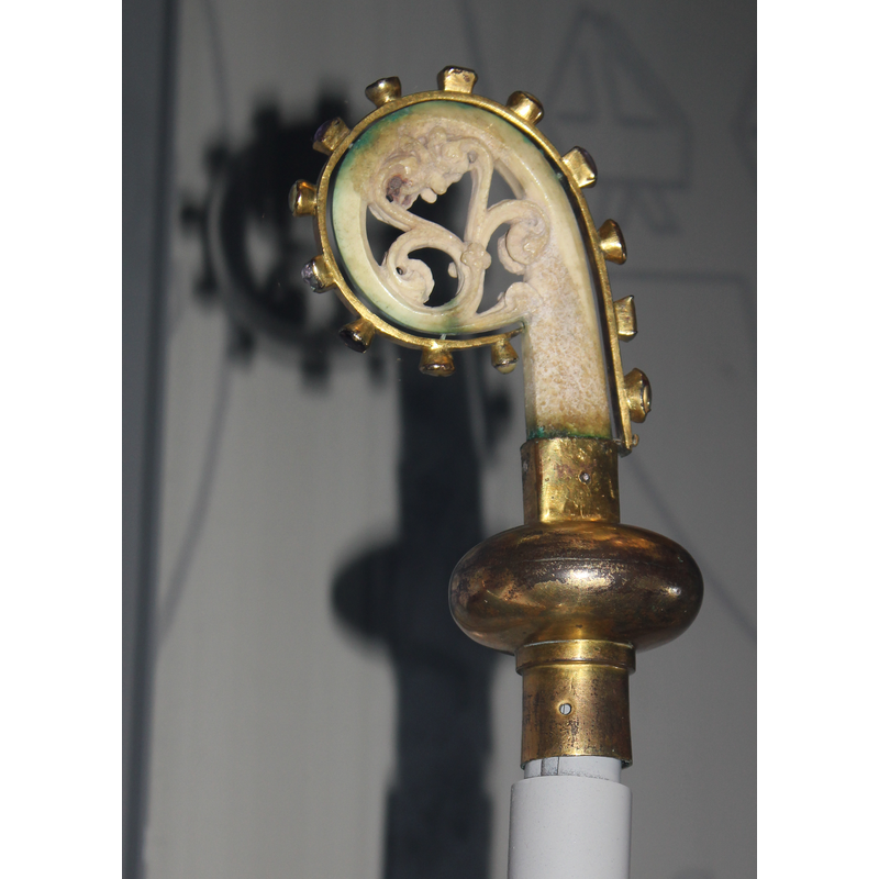 Minster museum: bishop staff