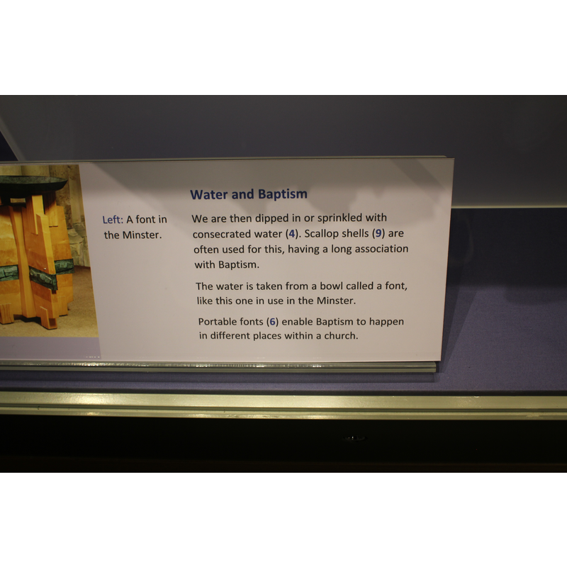 Minster museum: portable font?
