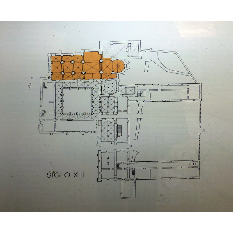 plan of the monastery