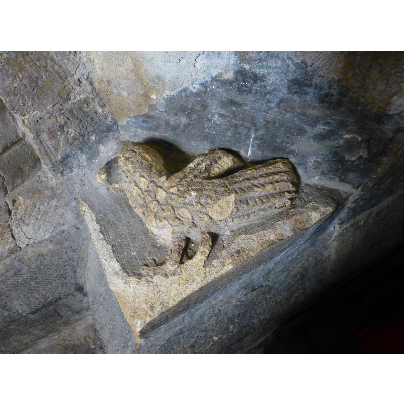on the base of a column