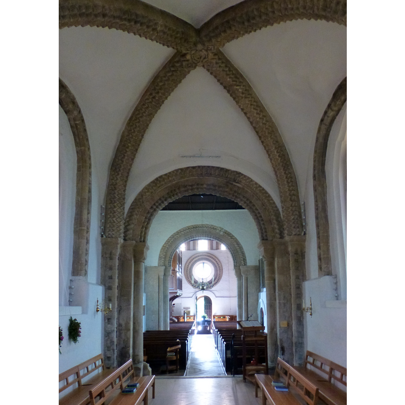 the old font visble by the west entranceway