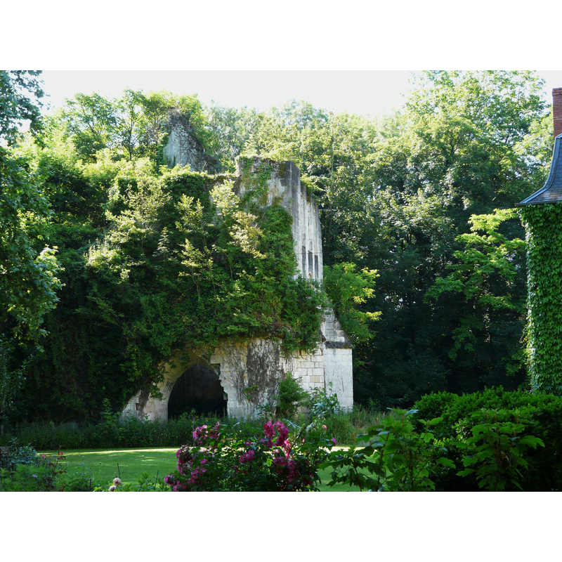 the remains of the old 15th-century church
