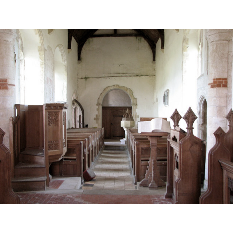 the font is visible at the west end, towards the north side