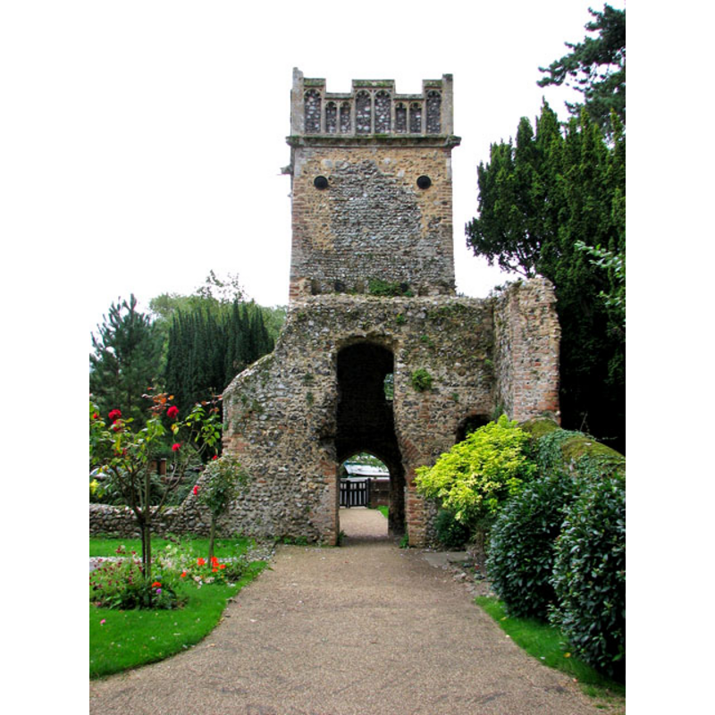 the ruins of Old St. Andrew's church in 2010