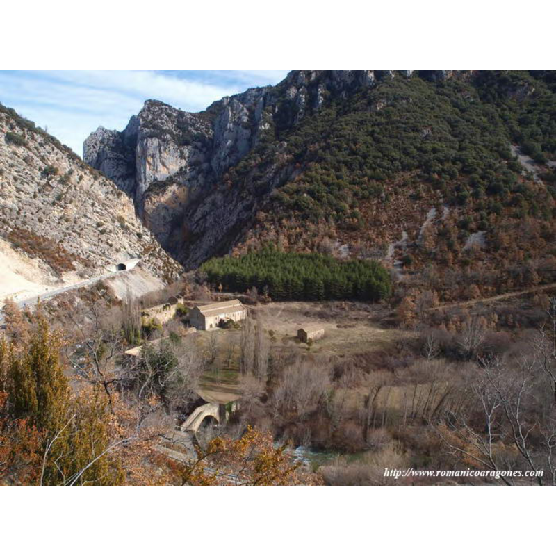the spectacular lanscape that surrounds the monastery
