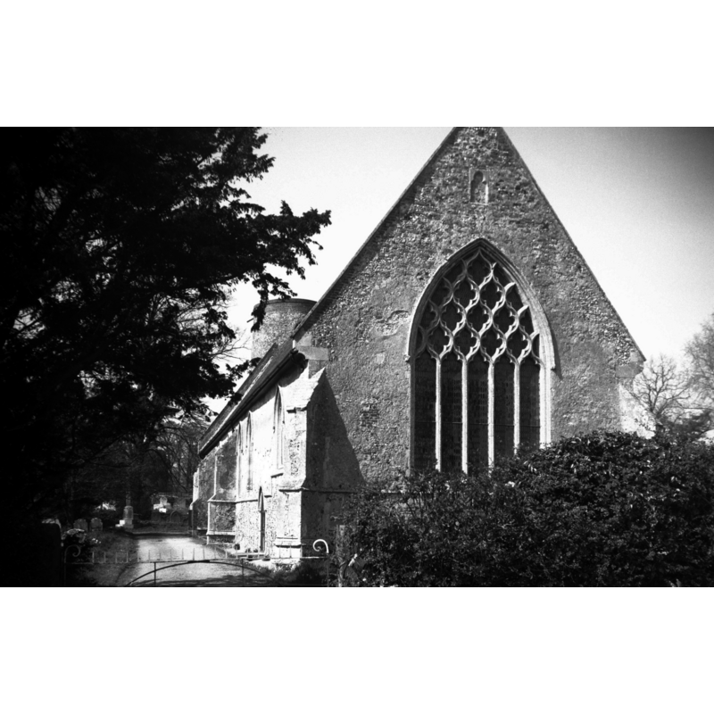 Photo caption: "Decorated tracery. 14c"