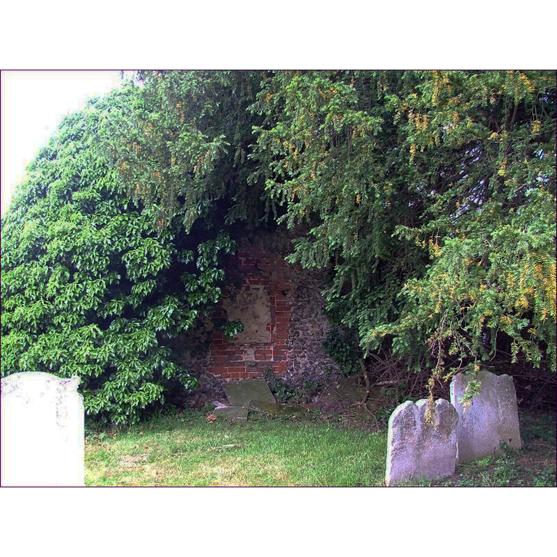 ruins of old All Saints'