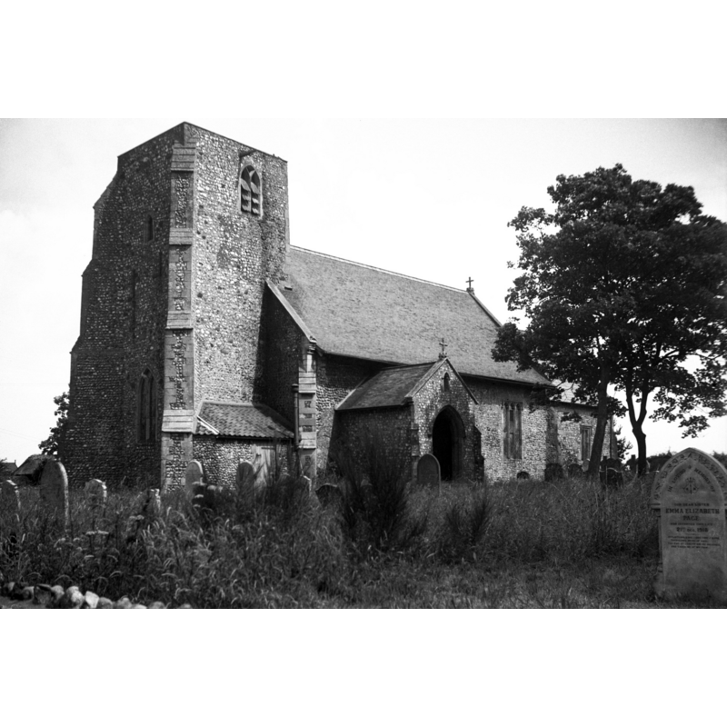 EXT SW B&W photograph taken 22 July 1937 by George Plunkett [www.georgeplunkett.co.uk/Norfolk/T/Trimingham St John Baptist's church S side [1810] 1937-07-22.jpg] [accessed 27 September 2013]
PHOTOS digital photograph taken 26 July 2006 by Simon Knott [www.norfolkchurches.co.uk/trimingham/trimingham.htm] [accessed 27 September, 2013]