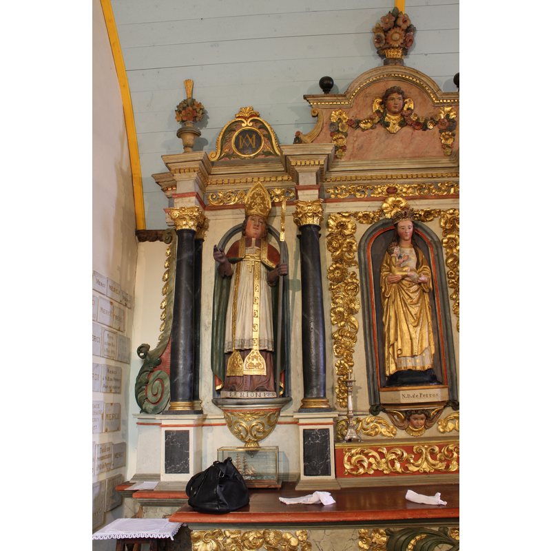 left: St. Rion -- centre: Notre Dame de Perros