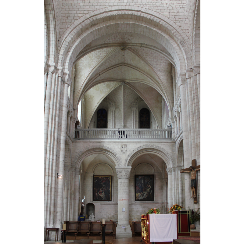 seen across from the south transept