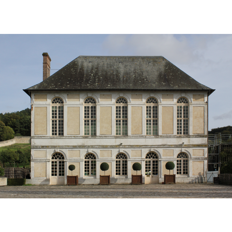 the seigneurial mansion is now the reception centre for the abbey complex