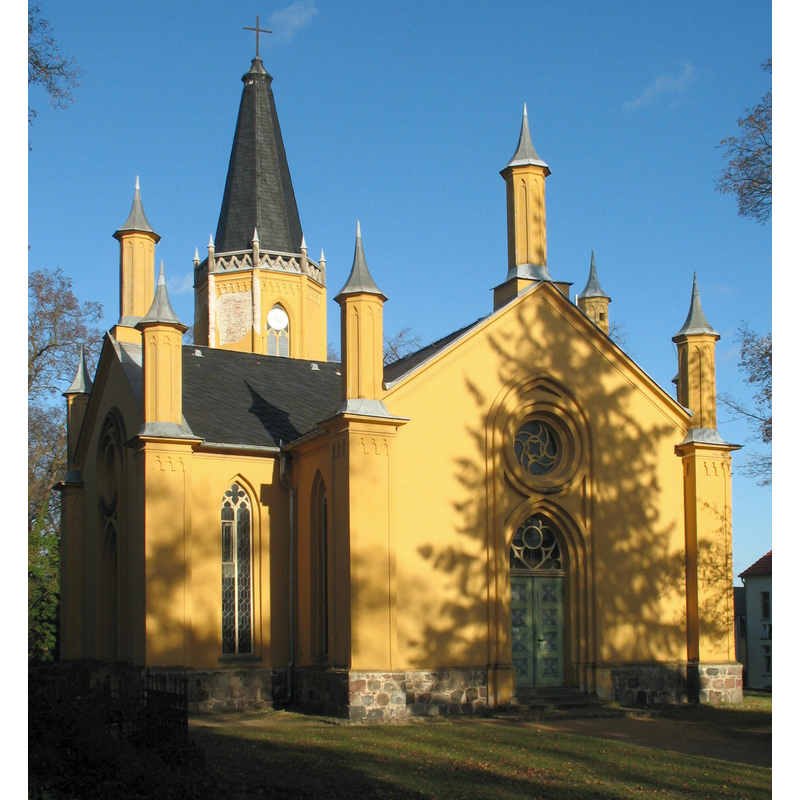 church by Karl Friedrich Schinkel (1781-1841)