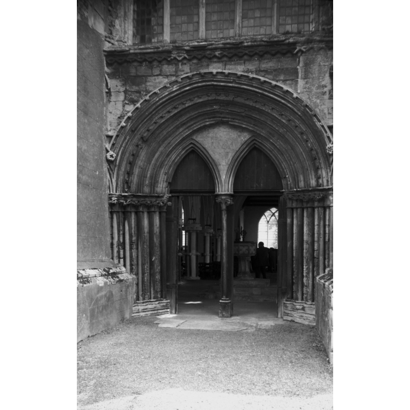 Photo caption: "Late Norman"
