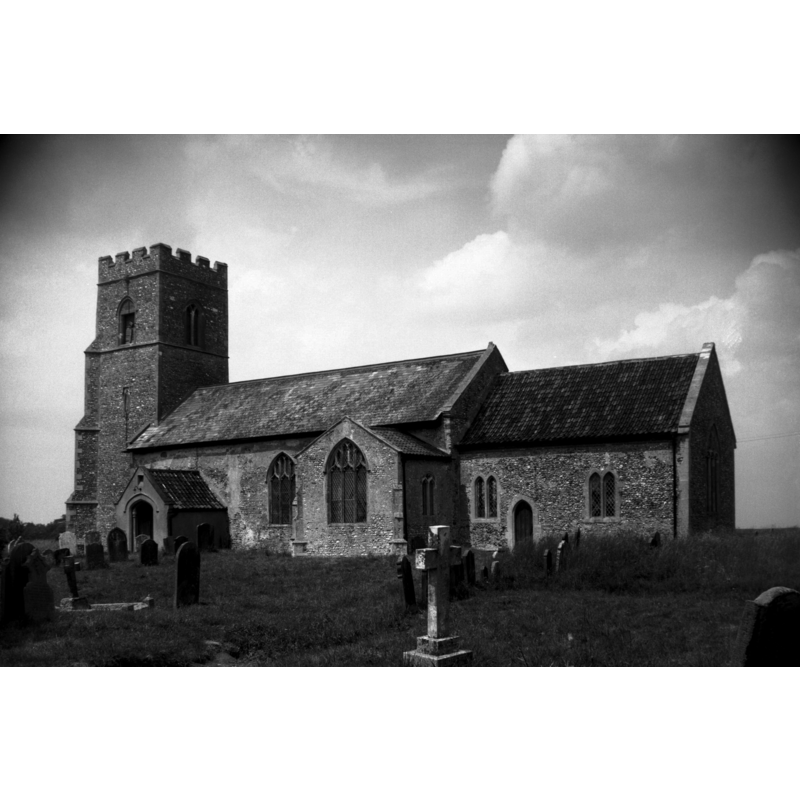 Photo caption: "The chancel is Early English, the tower Decorated and the remainder Perpendicular"