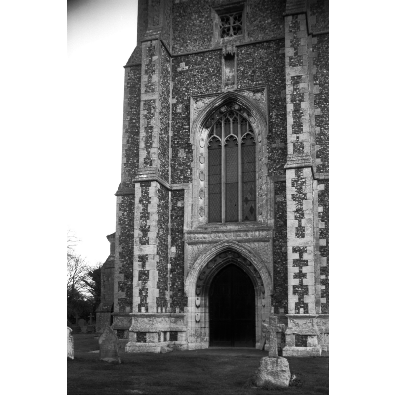 Photo caption: "16c. 'Splendidly grouped door, window, niche and sound-hole'"