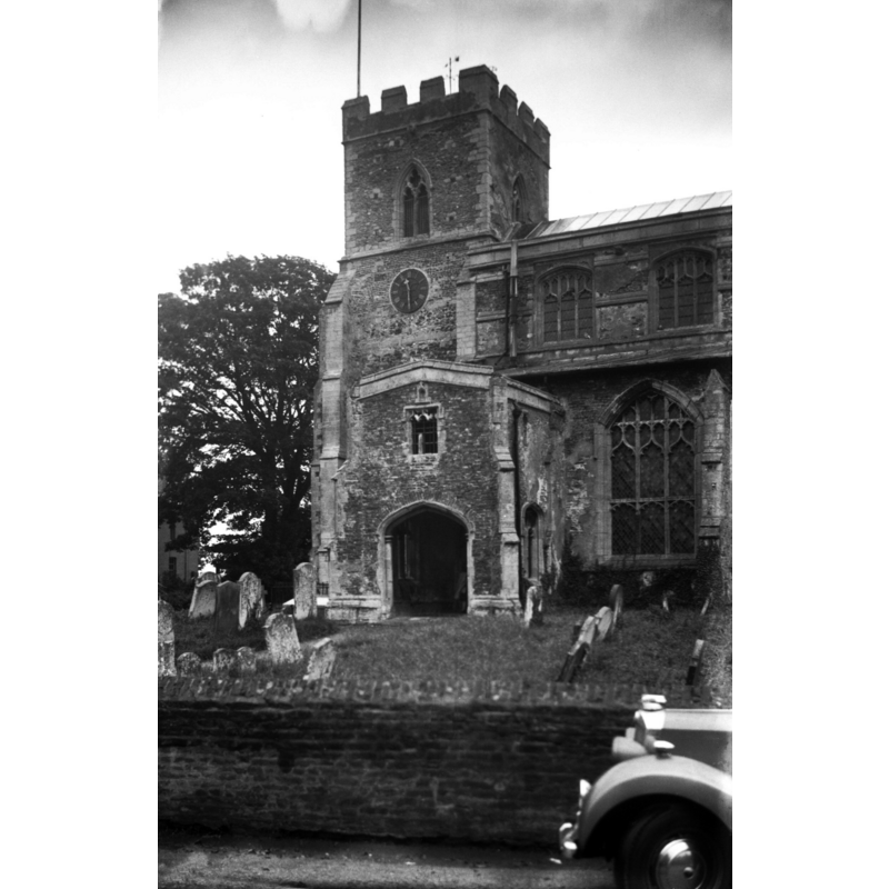 Photo caption: "Late Decorated tower"