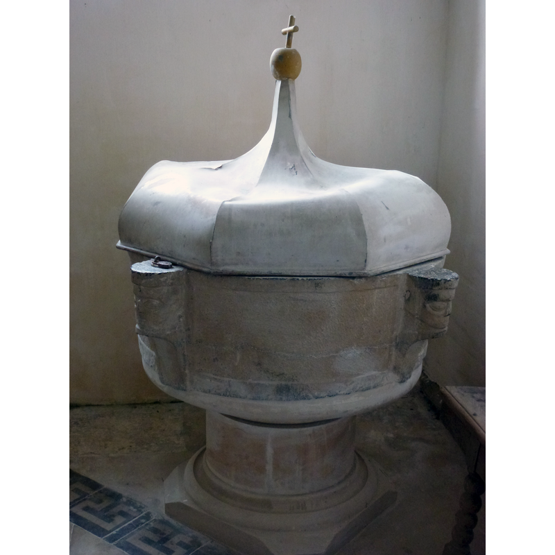 notice the unmatched cover; also the underbowl, stem and lower base, all modern replacements