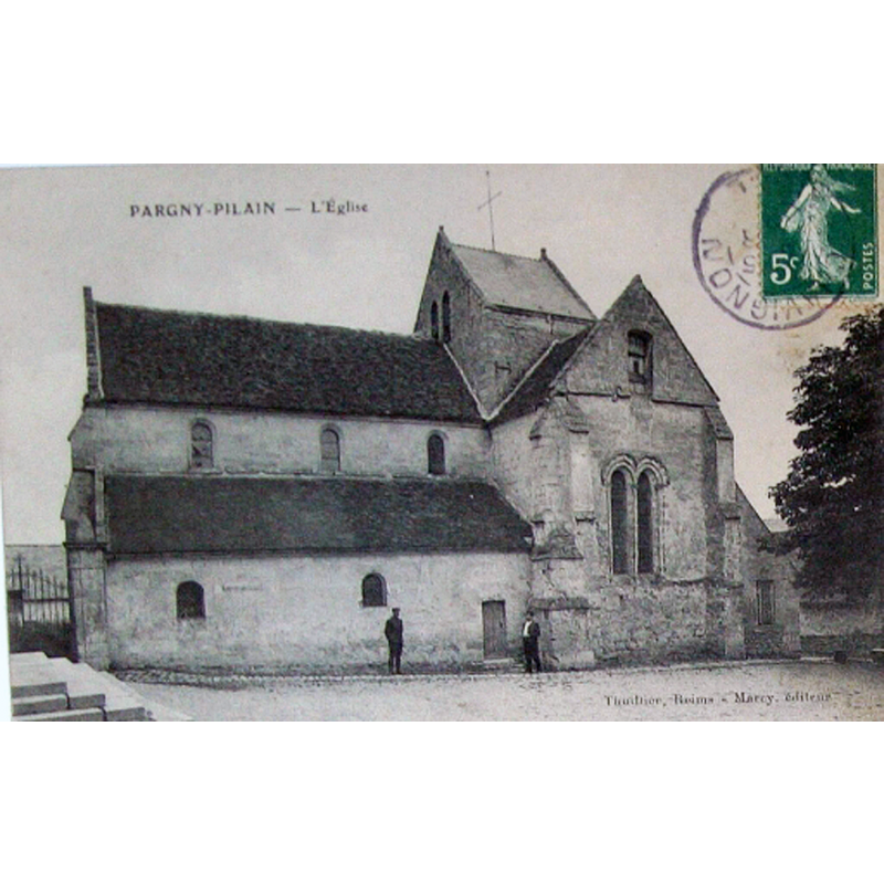 the old church at the beginning of the 20th century, before its destruction in 1917