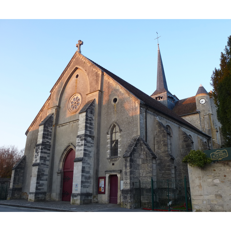 Source caption: "Église Saint-Germain de Nogent-l'Artaud; (département de l'Aisne , région Picardie)"