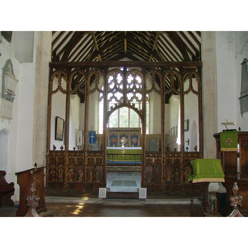seen from the west