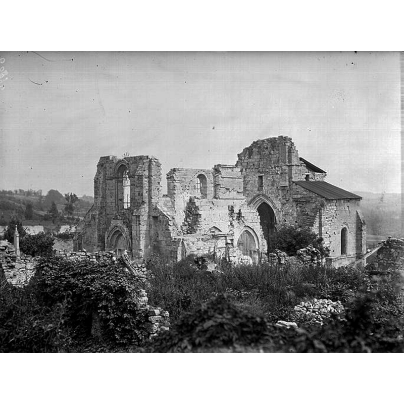 badly damaged in WWI; the church being re-built in 1921
