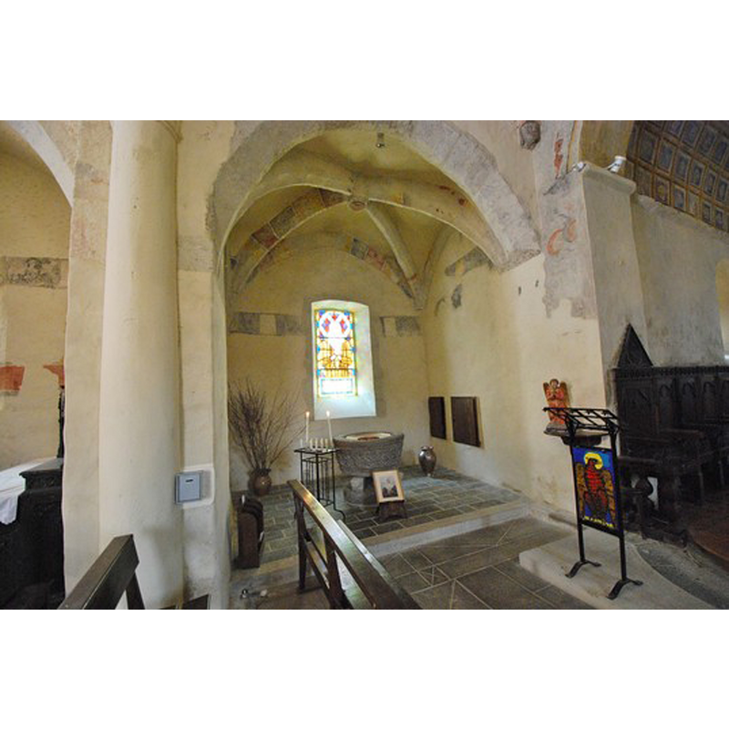 in the north transept