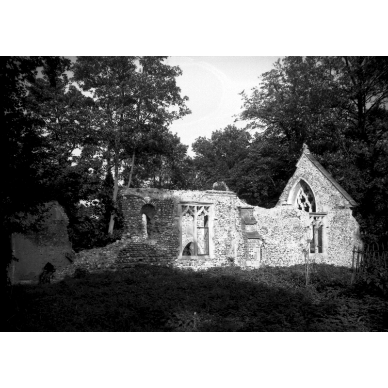 the ruins of St. Paul's