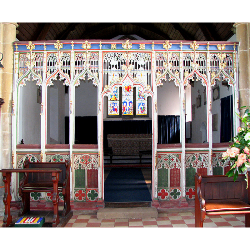 seen from the nave