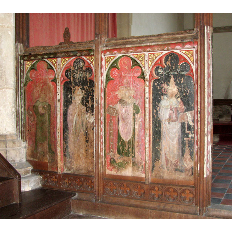 seen from the nave