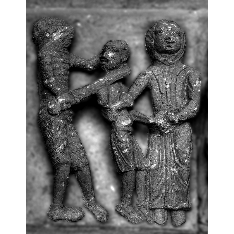 2nd archivolt, left side: Massacre of the Innocents