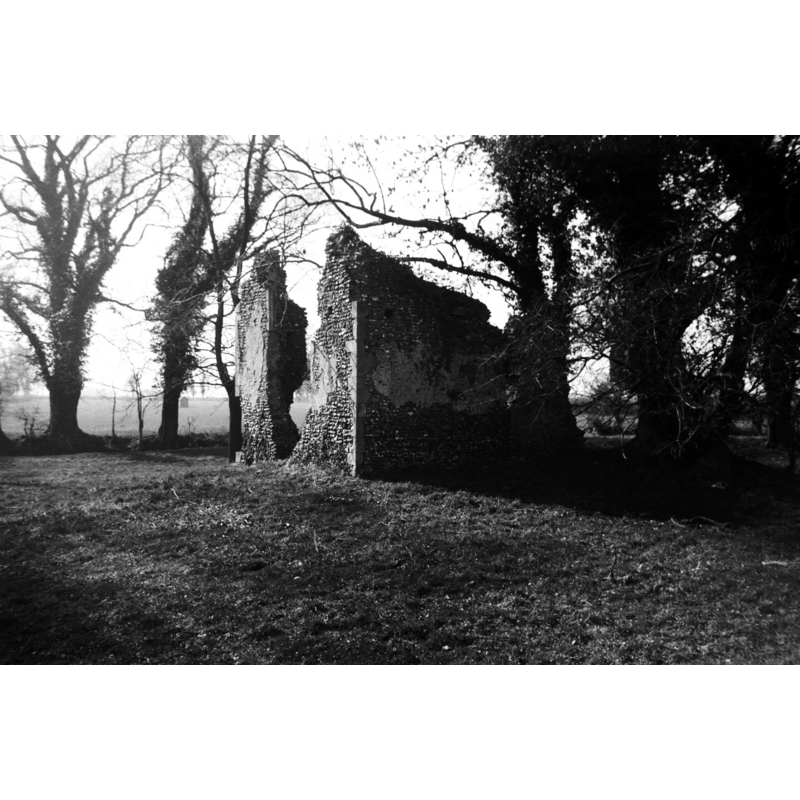 the ruins of St. Ethelbert's in March 1940