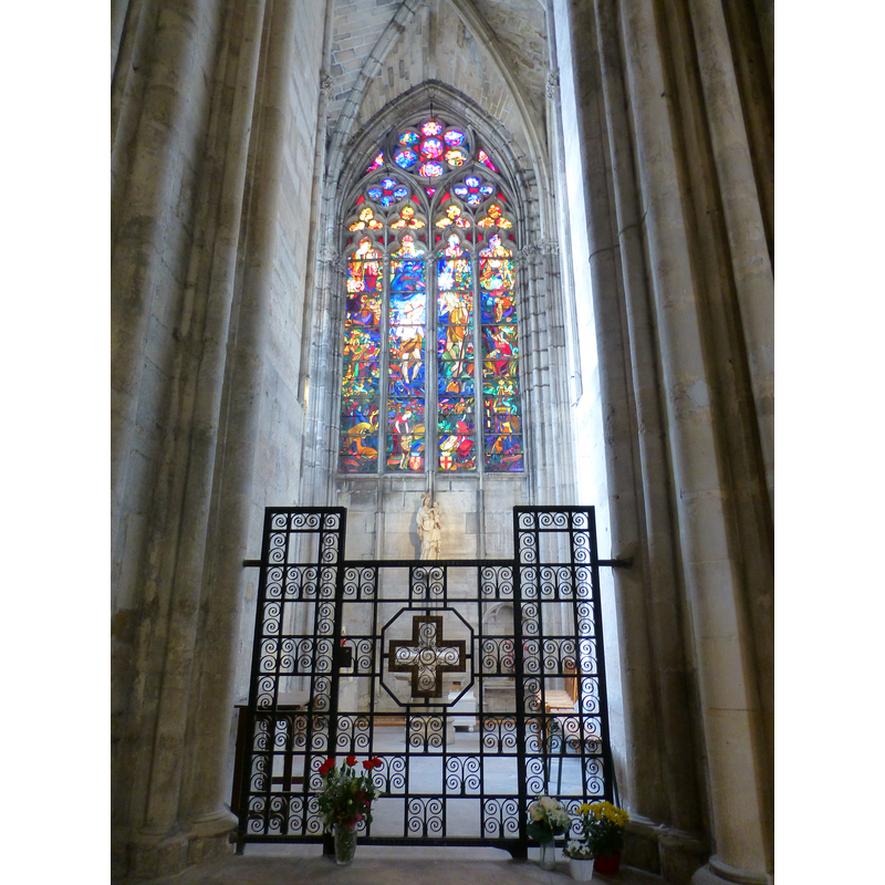 now serving as baptismal chapel