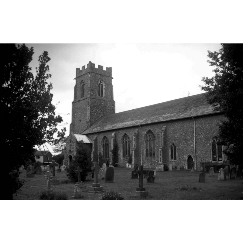 Photo caption: "The tower and porch both 15c"