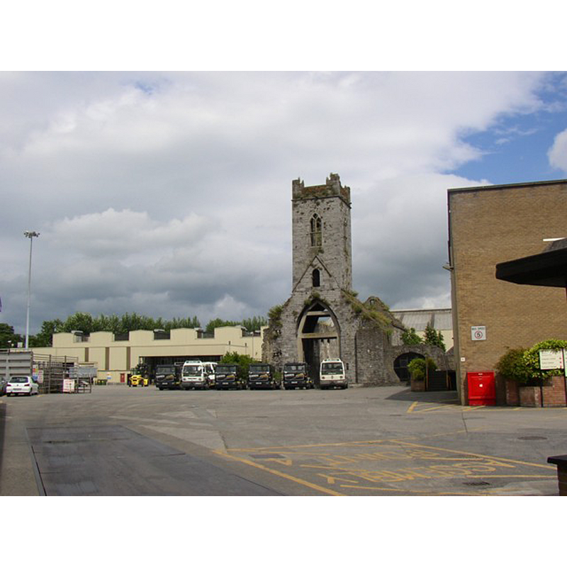 the ruins of the friary/abbel in the context of Smithwick's Brewery