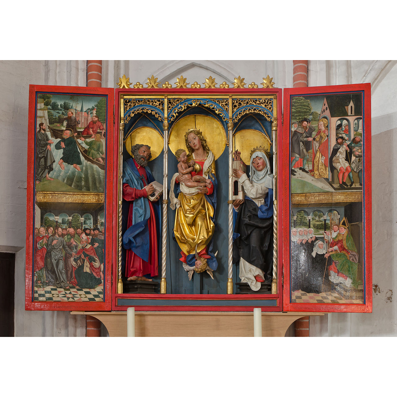 1508; located in the baptismal chapel